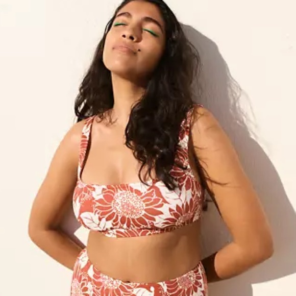 Madewell Other - NWT Madewell Balconette Sunflower Bikini Top 2X